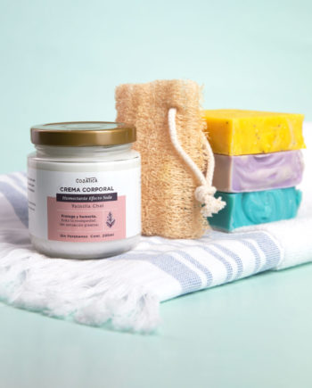Kit-Limpieza-y-Humectacion. Jabones Artesanales, Crema Corporal Humectante y Paste Vegetal.