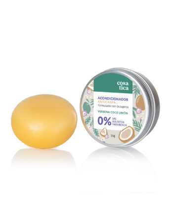 Acondicionador Solido Anticaspa Verbena Coco Limón