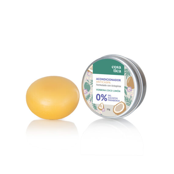 Acondicionador Solido Anticaspa Verbena Coco Limón
