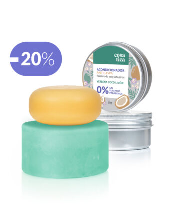 Duo Shampo y Acondicionador ANTICASPA Verbena Coco