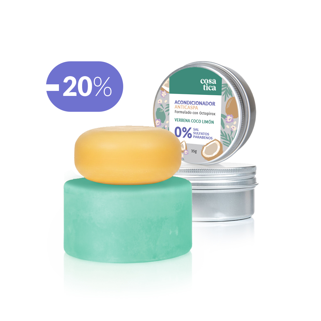 Duo Shampo y Acondicionador ANTICASPA Verbena Coco